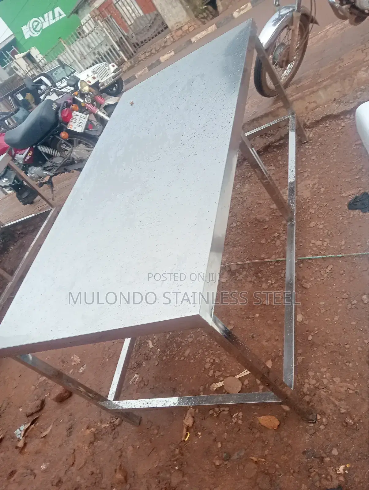 Commercial Stainless Steel Working Center Table Single