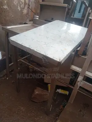 Single Tray Stainless Steel Working Table