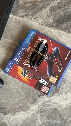 Red Dead Redemption 2 and Spiderman Ps4 Games.