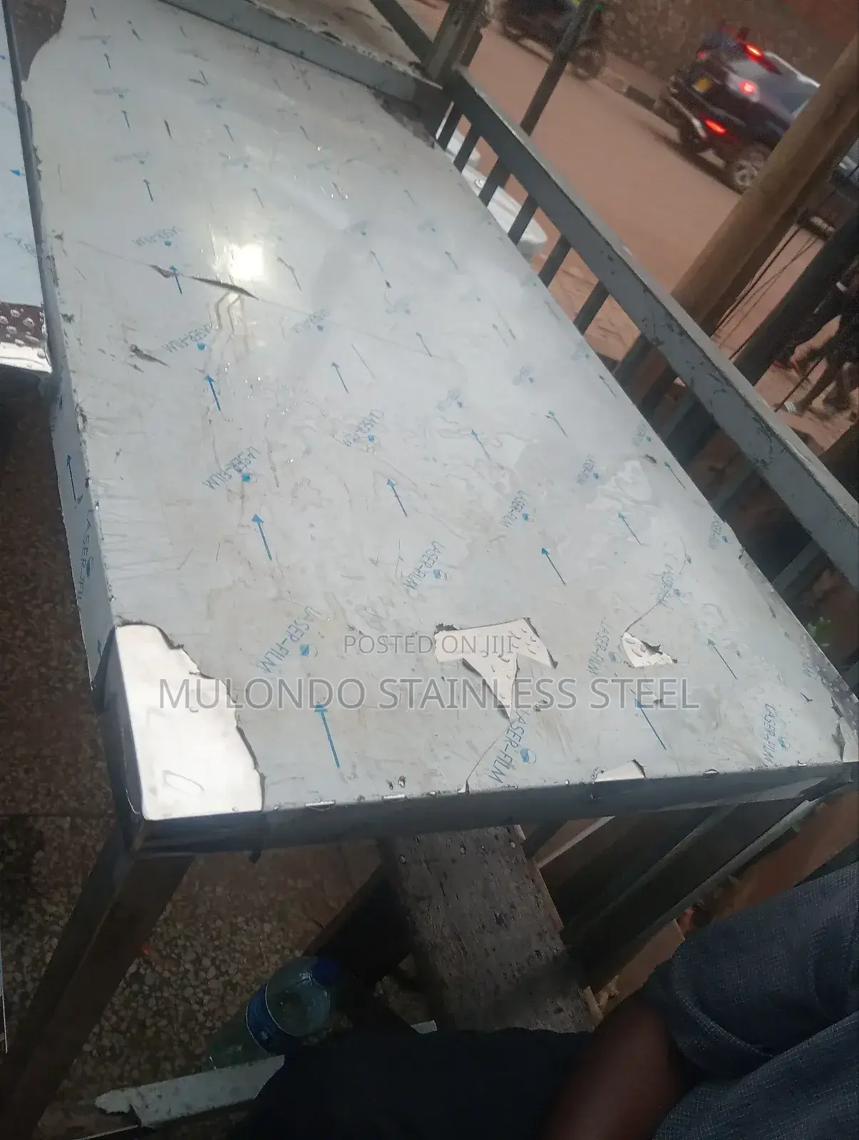 Stainless Steel Single Center Working Table