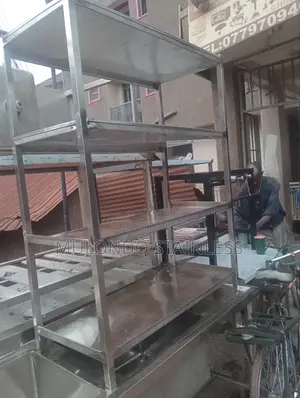 Stainless Commercial Steel Rack 4_ Tray