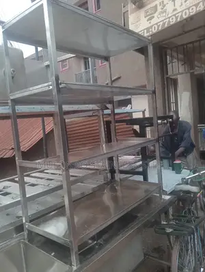 Stainless Commercial Steel Rack 4_ Tray