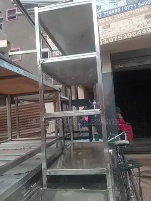 Stainless Commercial Steel Rack 4_ Tray