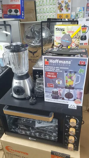 Electric Blender Ice Crushing 2 in 1 Hard Glass Blender