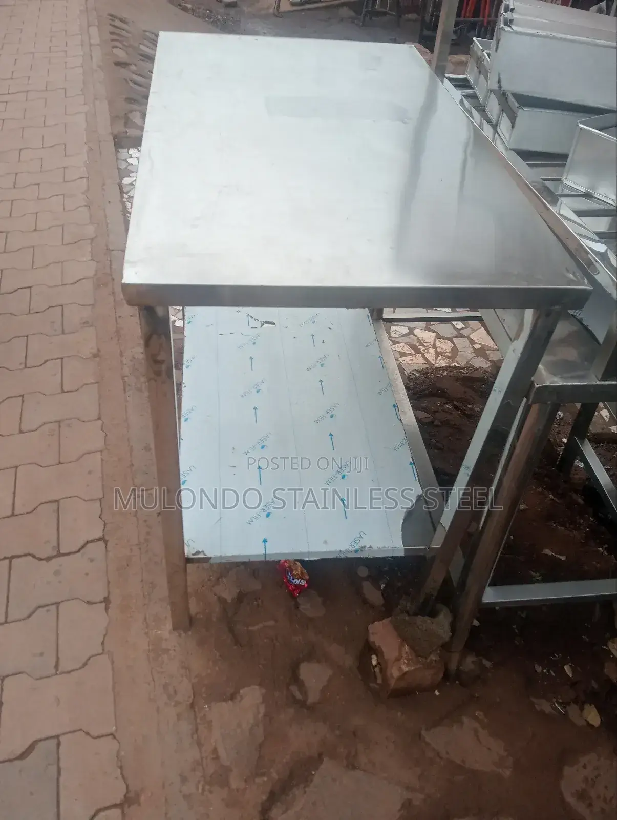 Commercial Stainless Steel Working Table 2 _ Staple