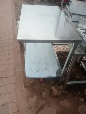 Commercial Stainless Steel Working Table 2 _ Staple