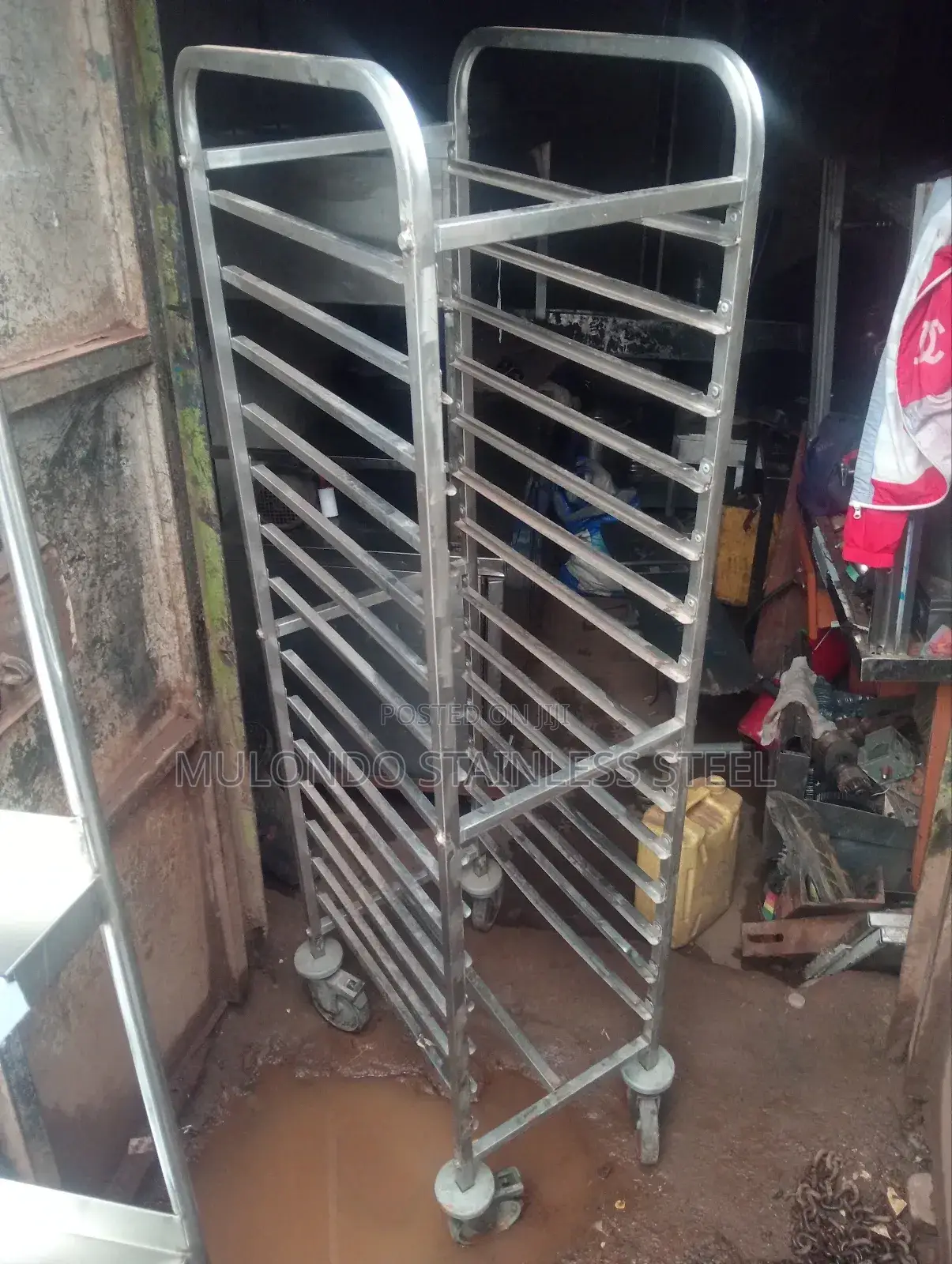 Stainless Steel Bread Tin Rack