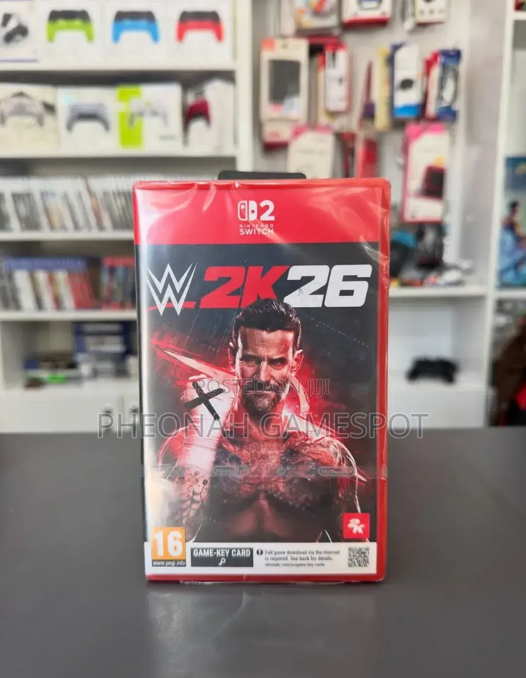 Wwe 2k26 Game Card for Nintendo Switch 2