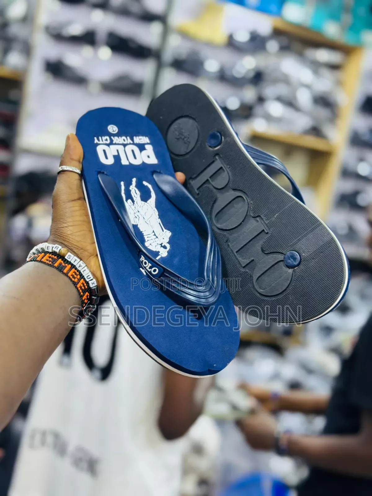 Polo Ralph Lauren Bolt Big Pony Rubber Flip-Flops