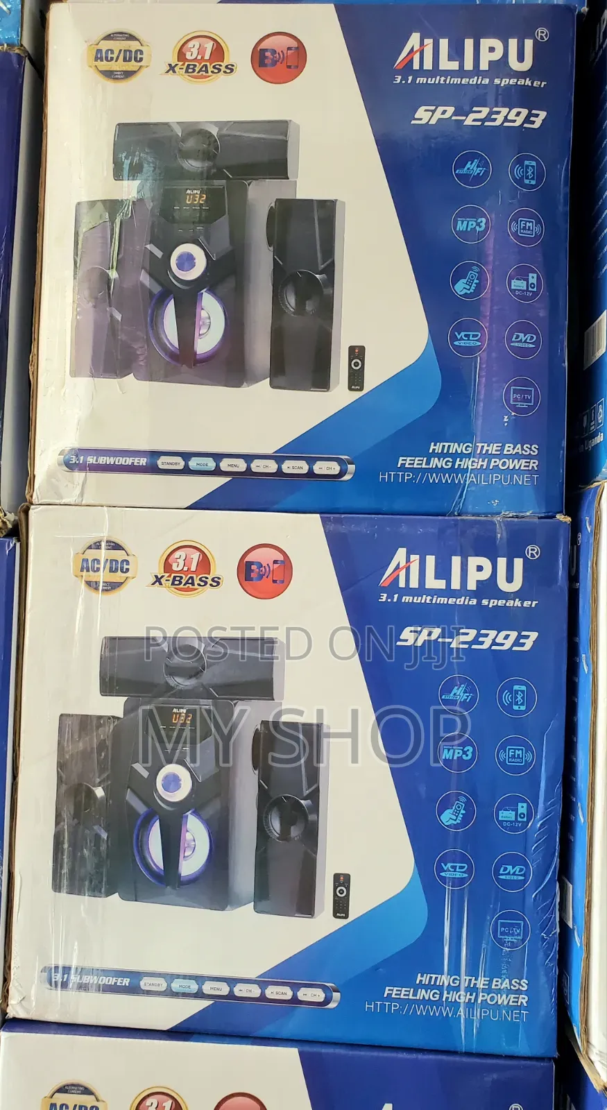 Ailipu Sound Woofer Sp-2393 for Electricity and Solar Use