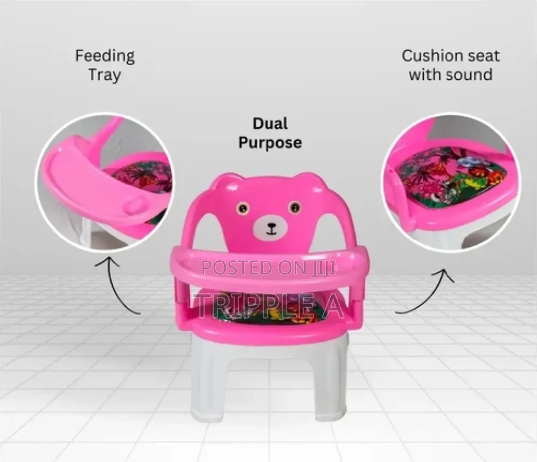 Plastic Chu-Chu Musical Chair for Baby With Tray