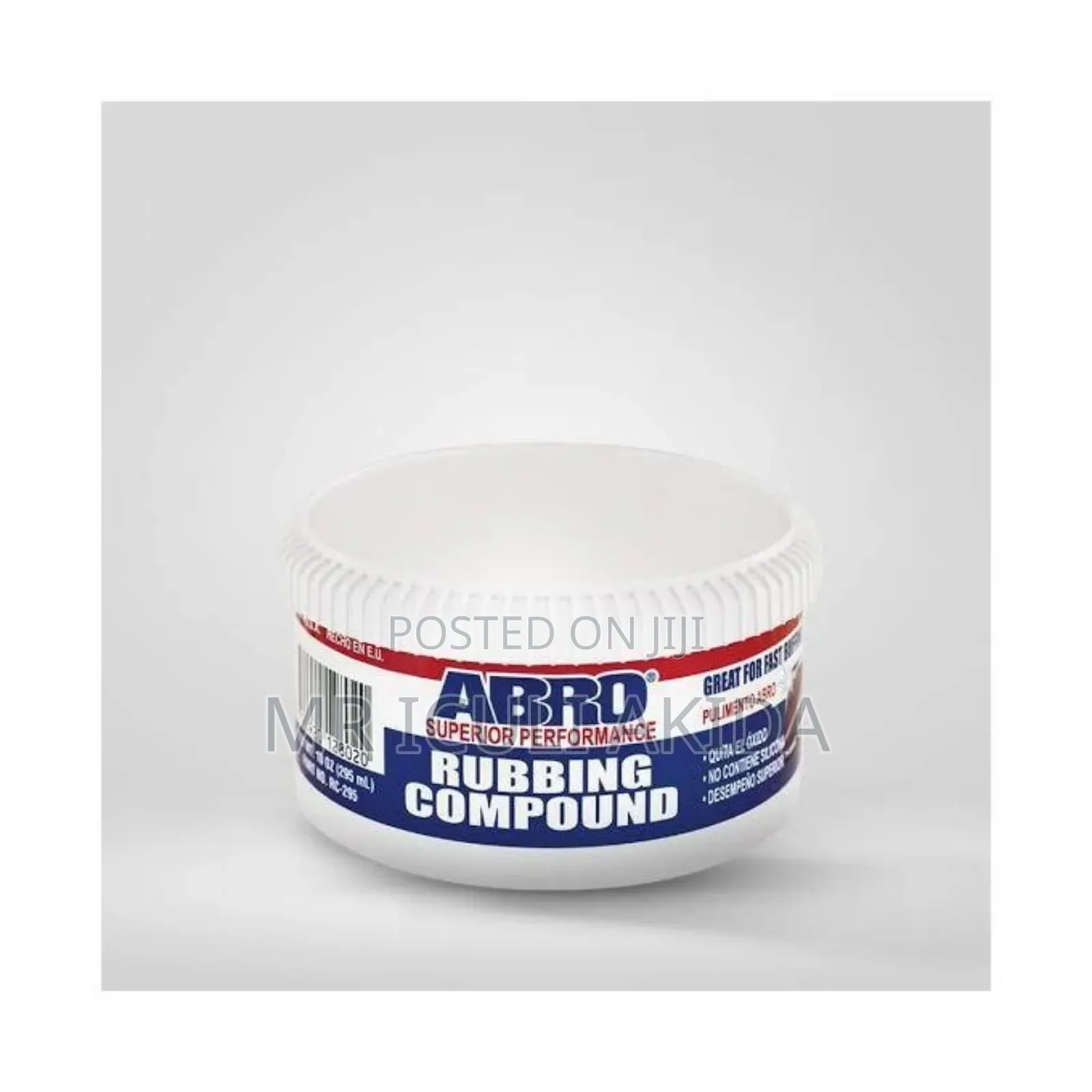 Abro Superior Performance Rubbing Compound.