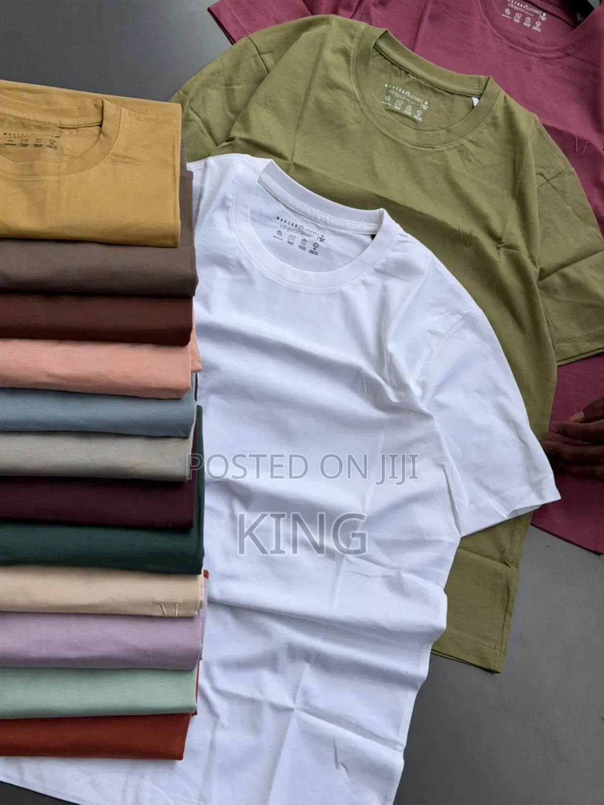 Cotton Tees Plain T-Shirts. 12 Colors