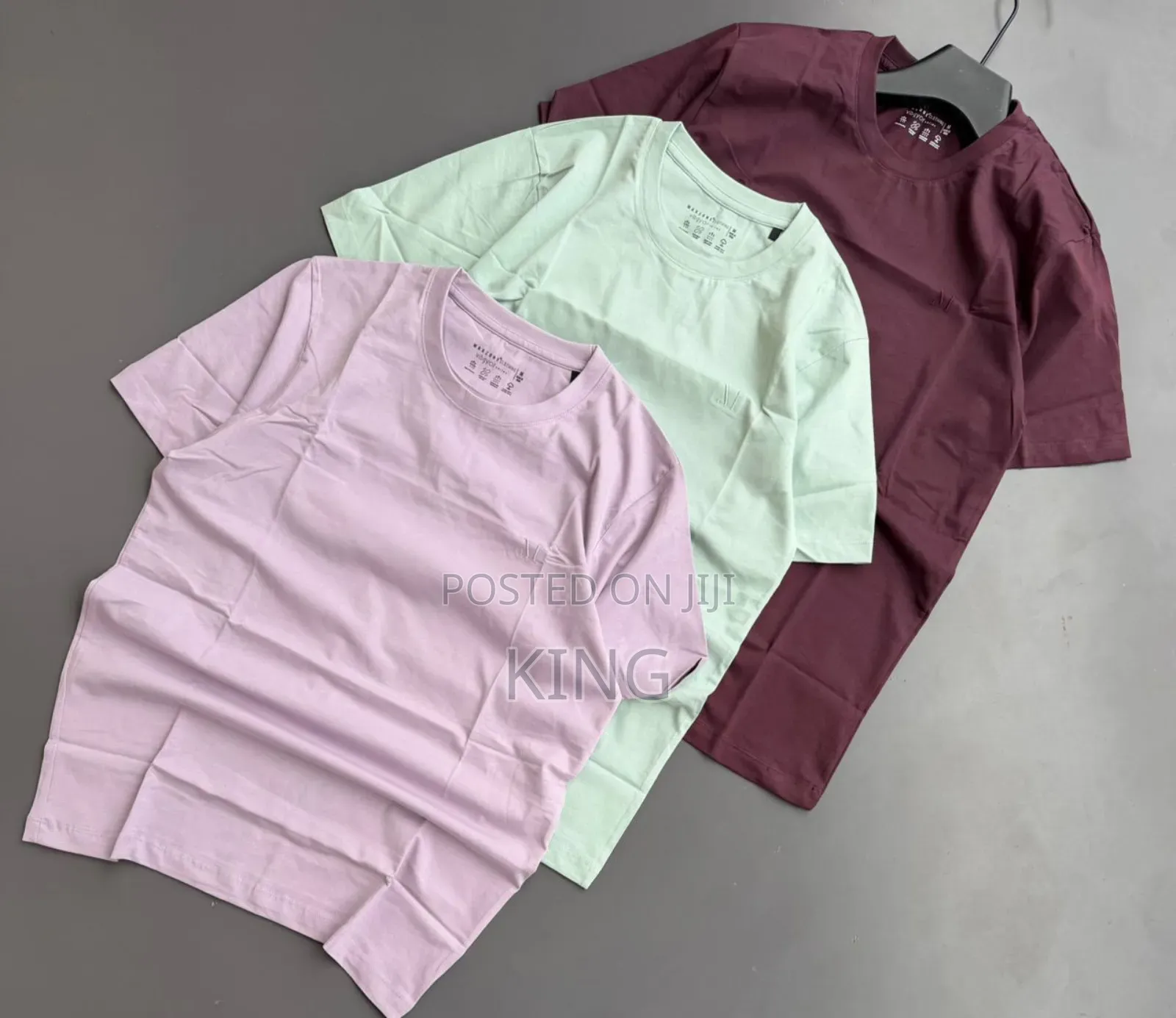 Cotton Tees Plain T-Shirts. 12 Colors