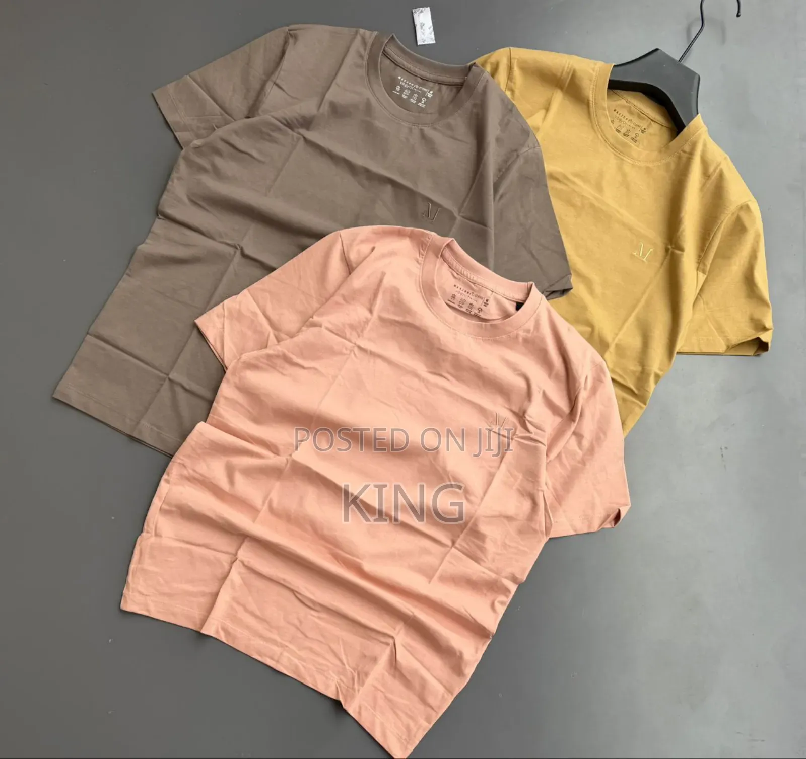 Cotton Tees Plain T-Shirts. 12 Colors
