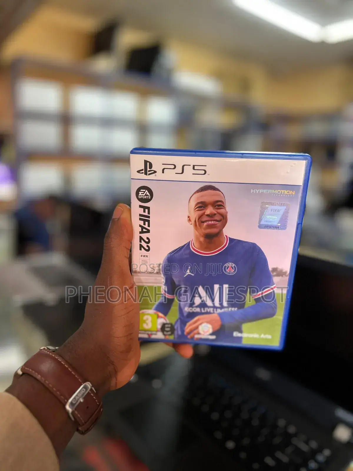 Fifa22.Remember When Mbappe Was on the Cover and No One Could Stop Him