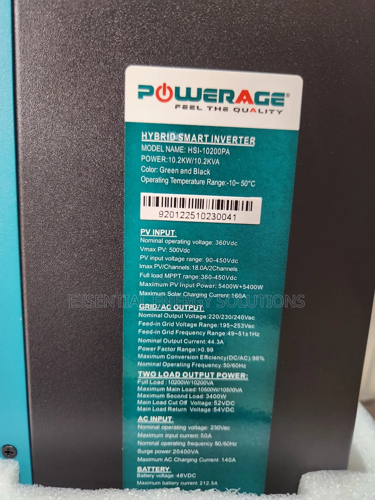 10200w 48v Hybrid Inverter