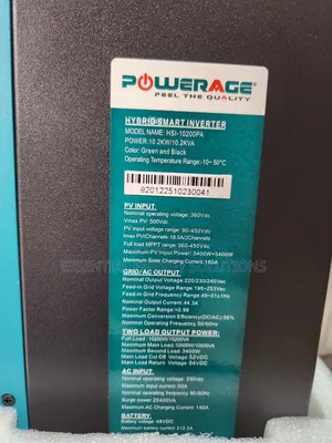 10200w 48v Hybrid Inverter