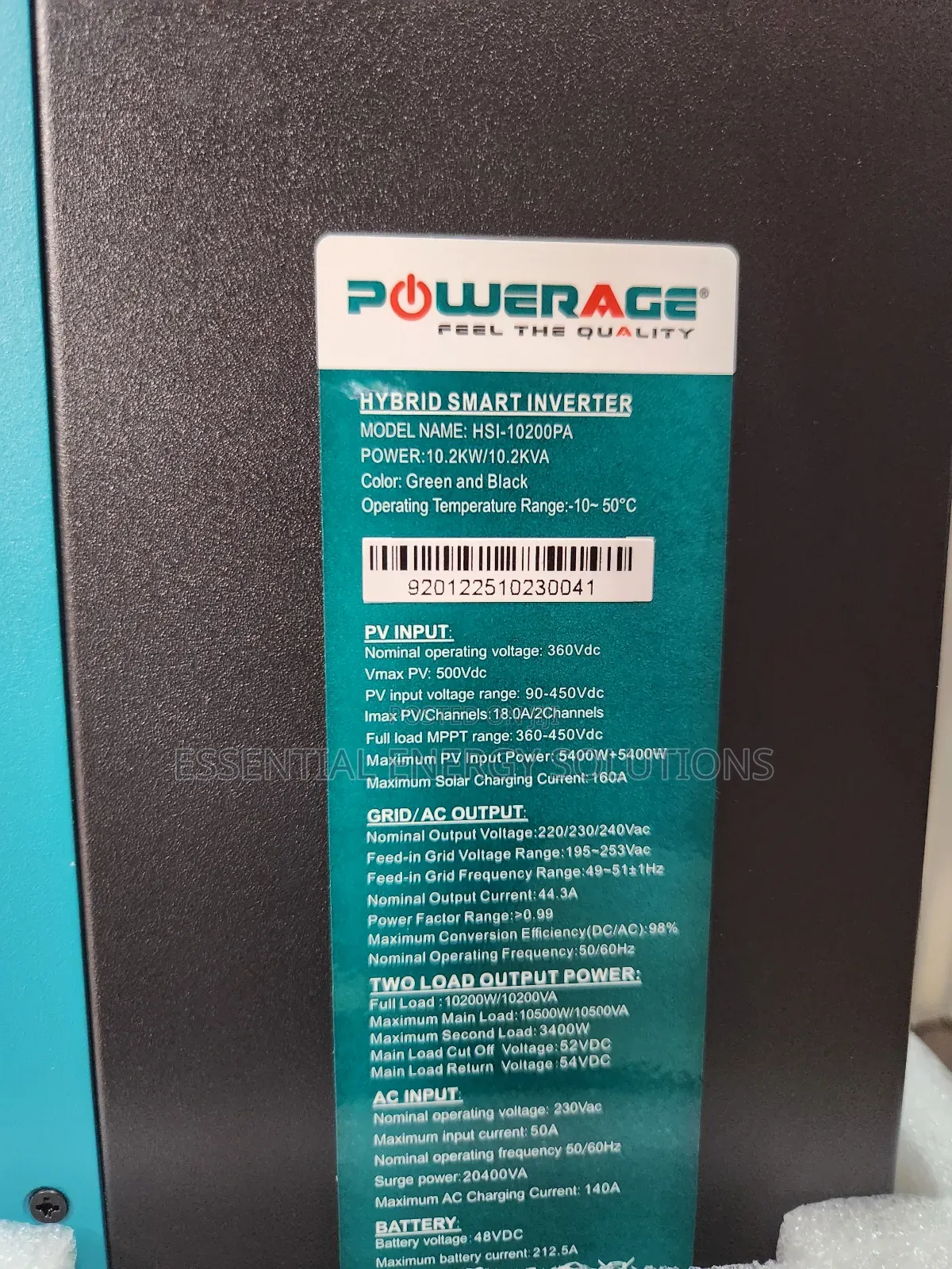 10200w 48v Hybrid Inverter