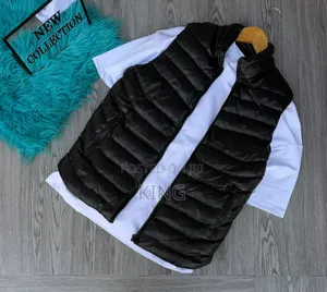 Warm Layering Piece Puffer Vest Jacket