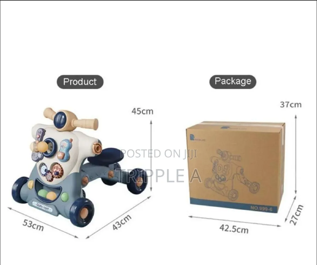 3 in 1 Baby Walker Anti Roller Walker
