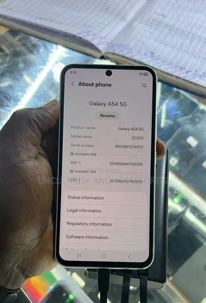 Samsung Galaxy A54 128 GB Silver