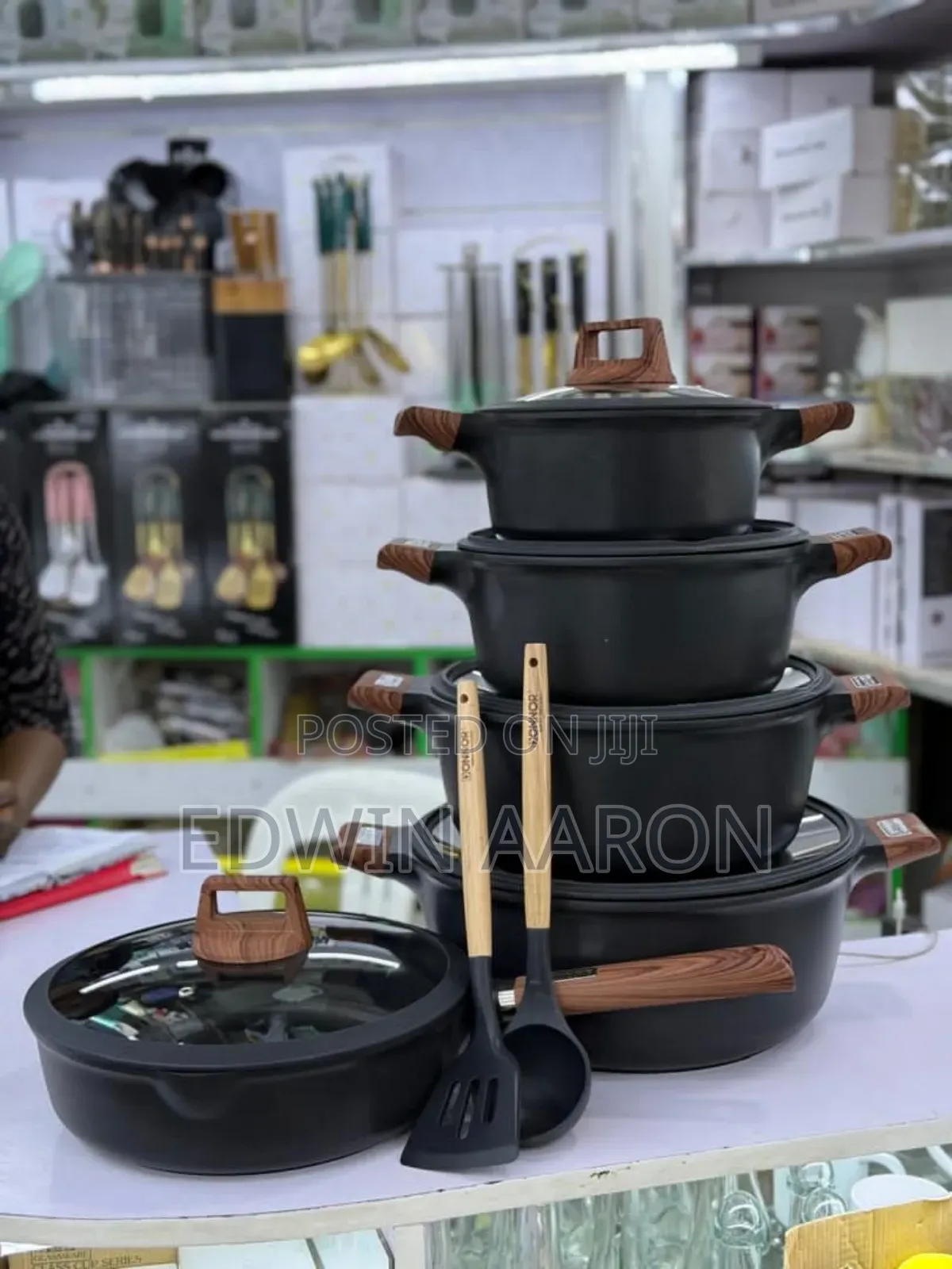 Premium Granite Coated Cookware Set