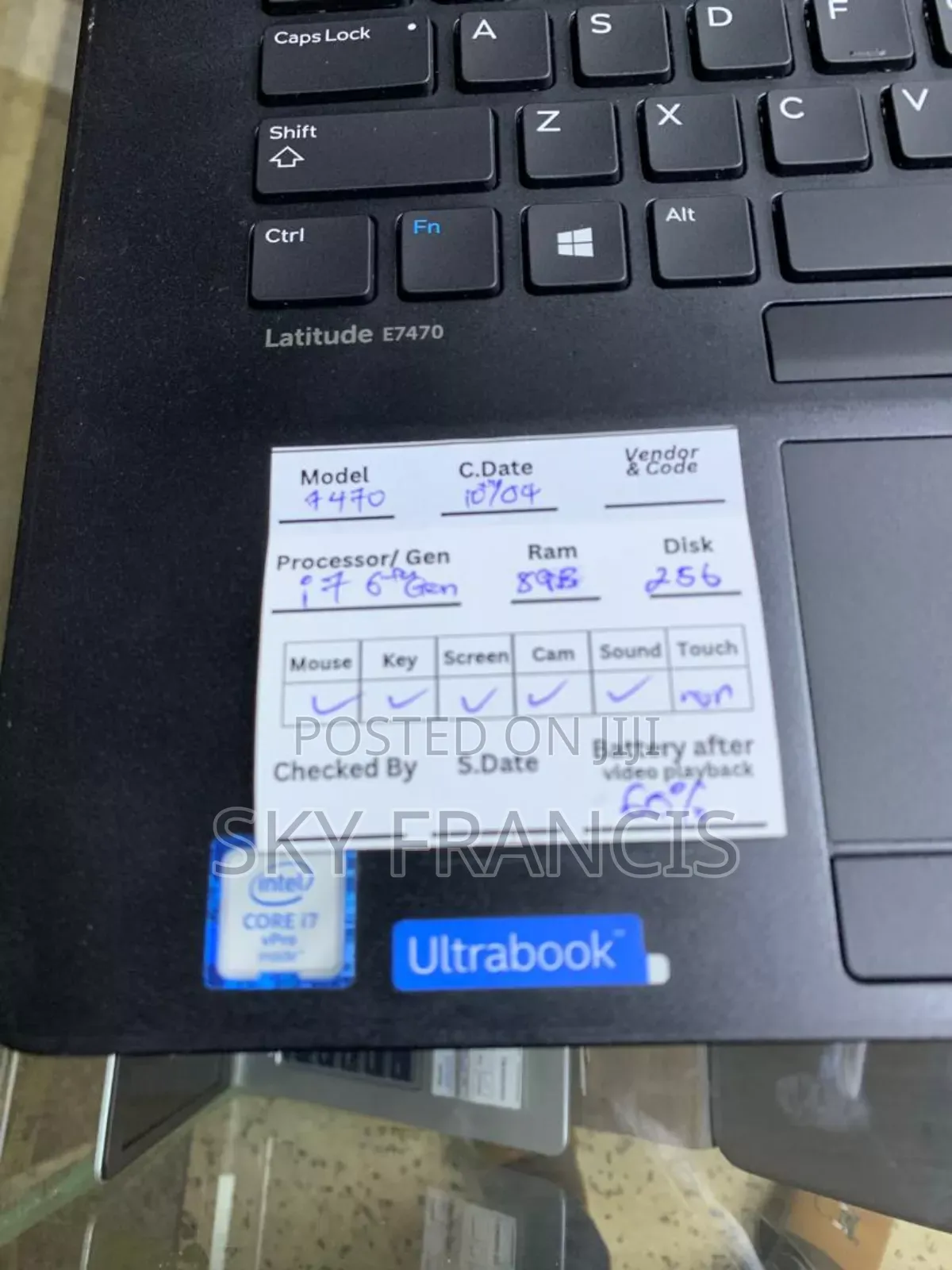 Laptop Dell Latitude E7470 8GB Intel Core i7 SSD 256GB