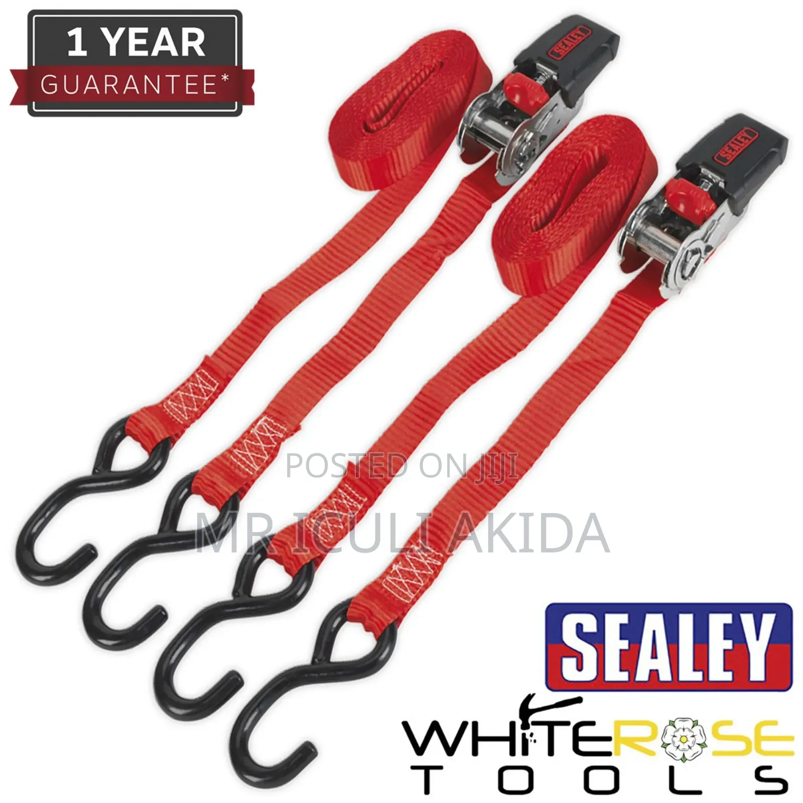 2inch 10mtrs Wiseup Ratchet Tie Down Strap For Securing Heavy Loads