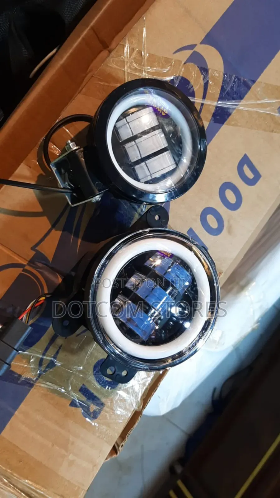 Universal Round Car Led Fog Lamp Projector