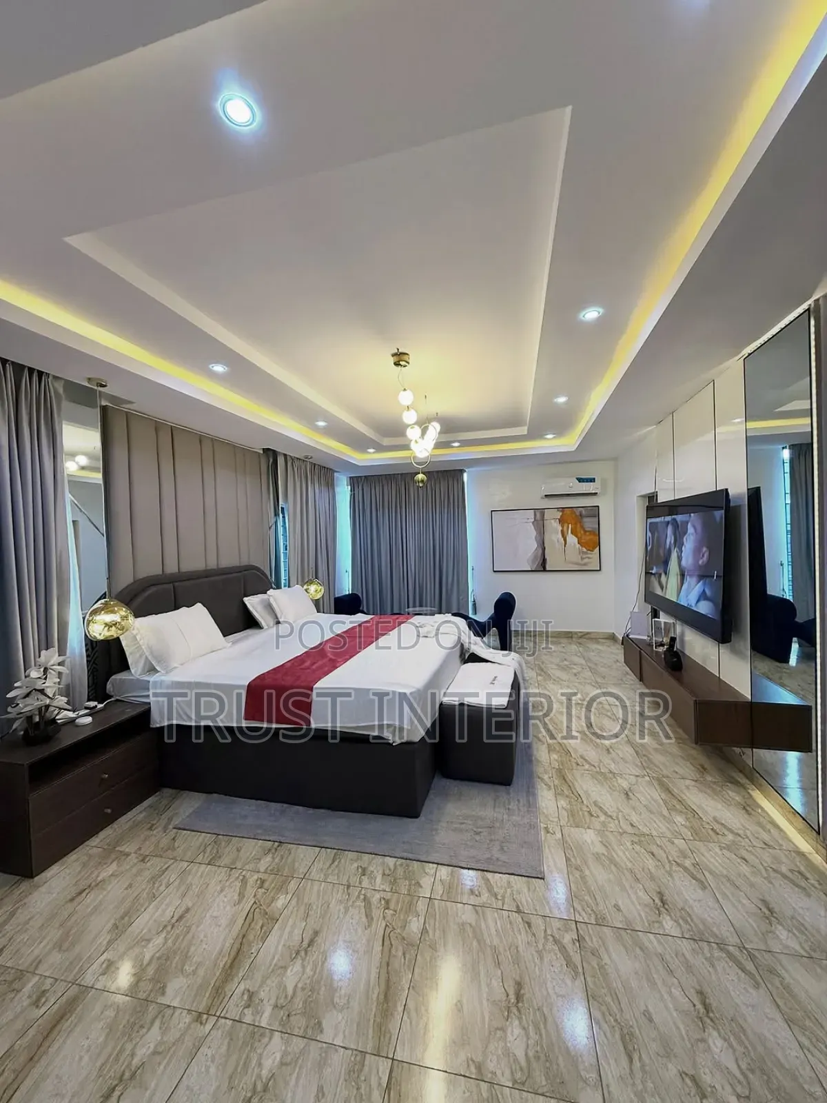 Bedroom Gypsum Ceilings 8166