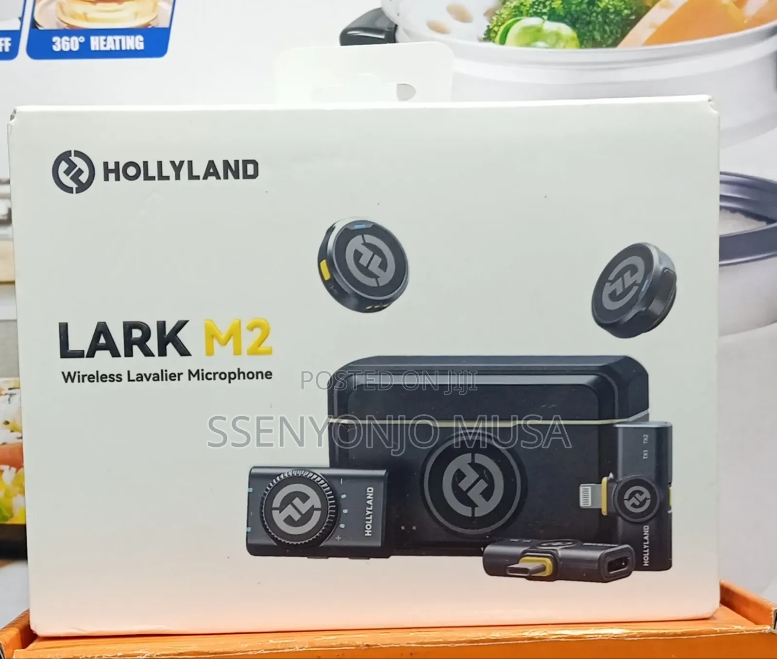 Hollyland Lark M2 Wireless Lavalier Mic – 2 Mic, Noise Cancellation