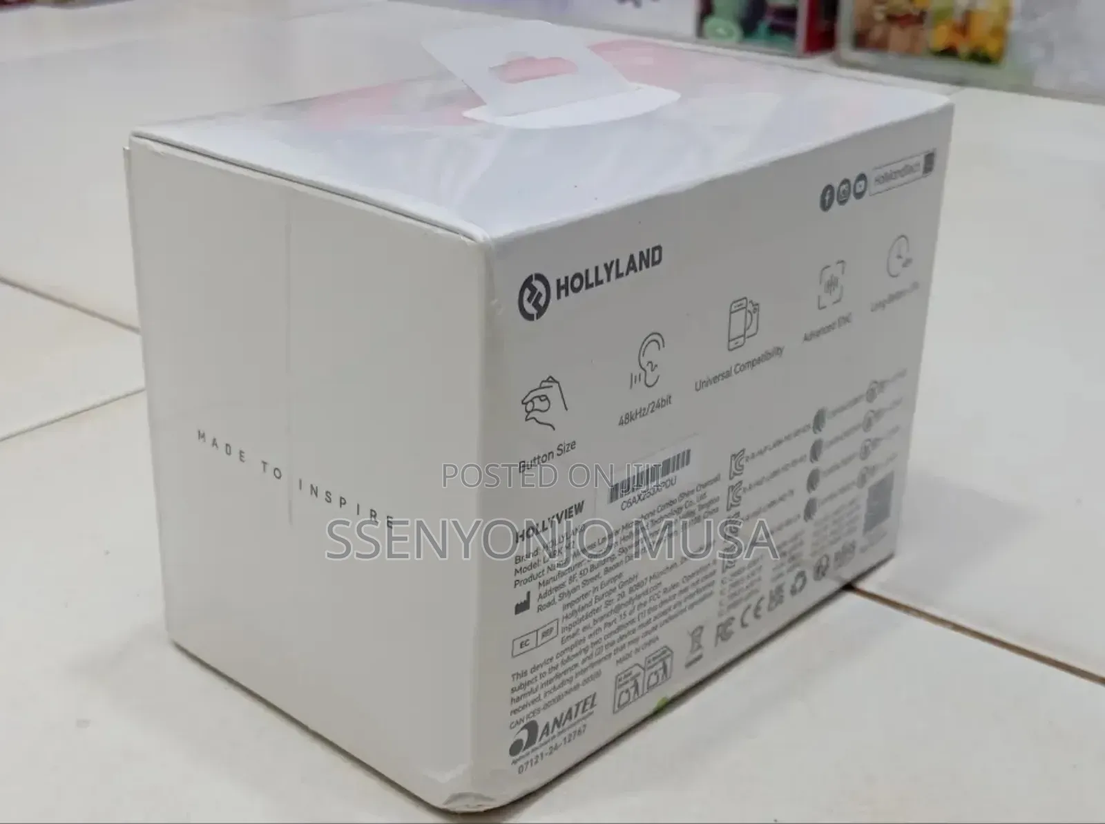 Hollyland Lark M2 Wireless Lavalier Mic – 2 Mic, Noise Cancellation