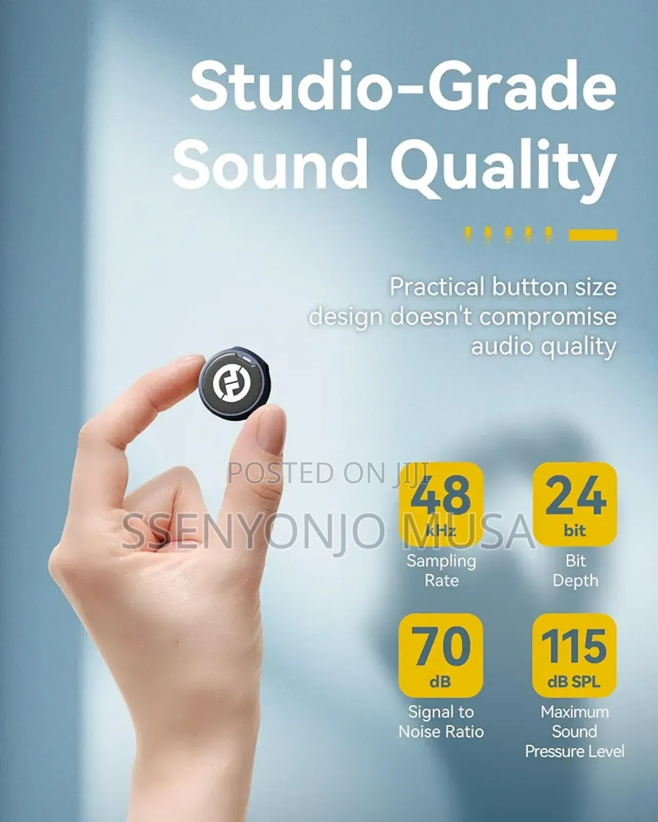 Hollyland Lark M2 Wireless Lavalier Mic – 2 Mic, Noise Cancellation