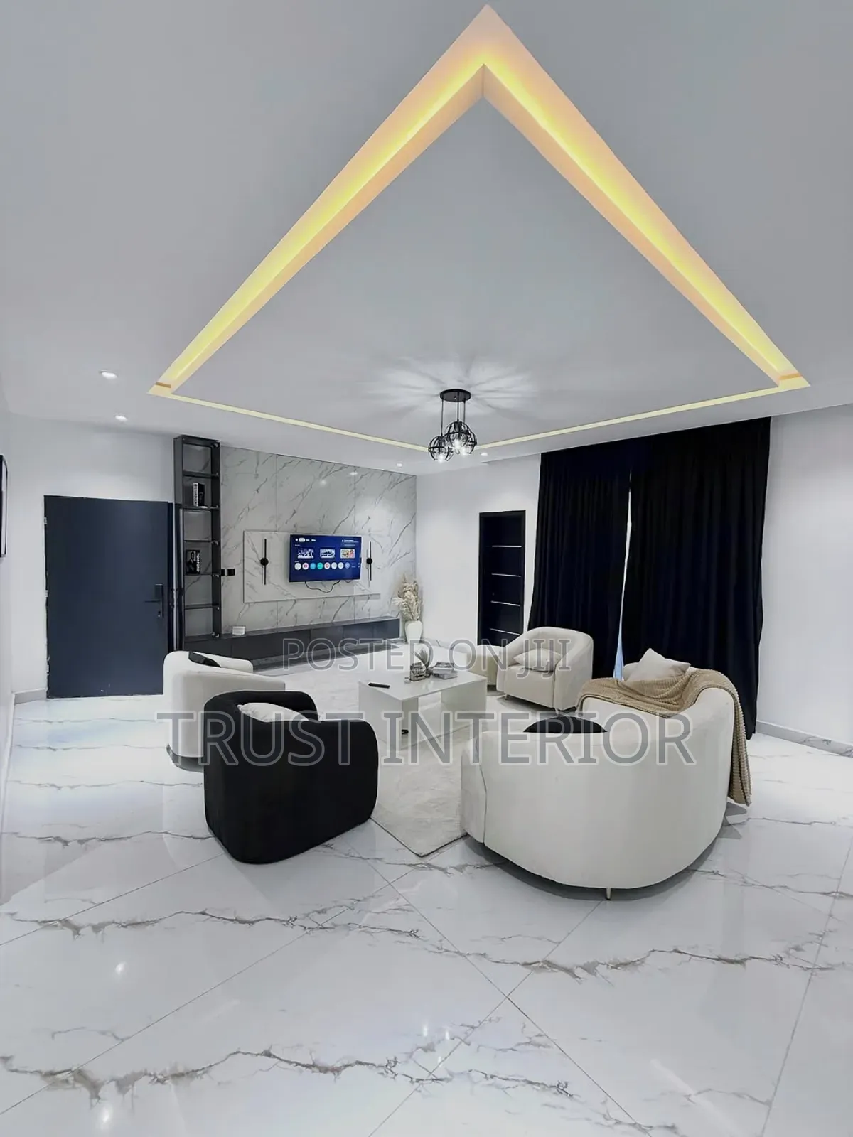 Elegant Gypysum Ceiling 8265