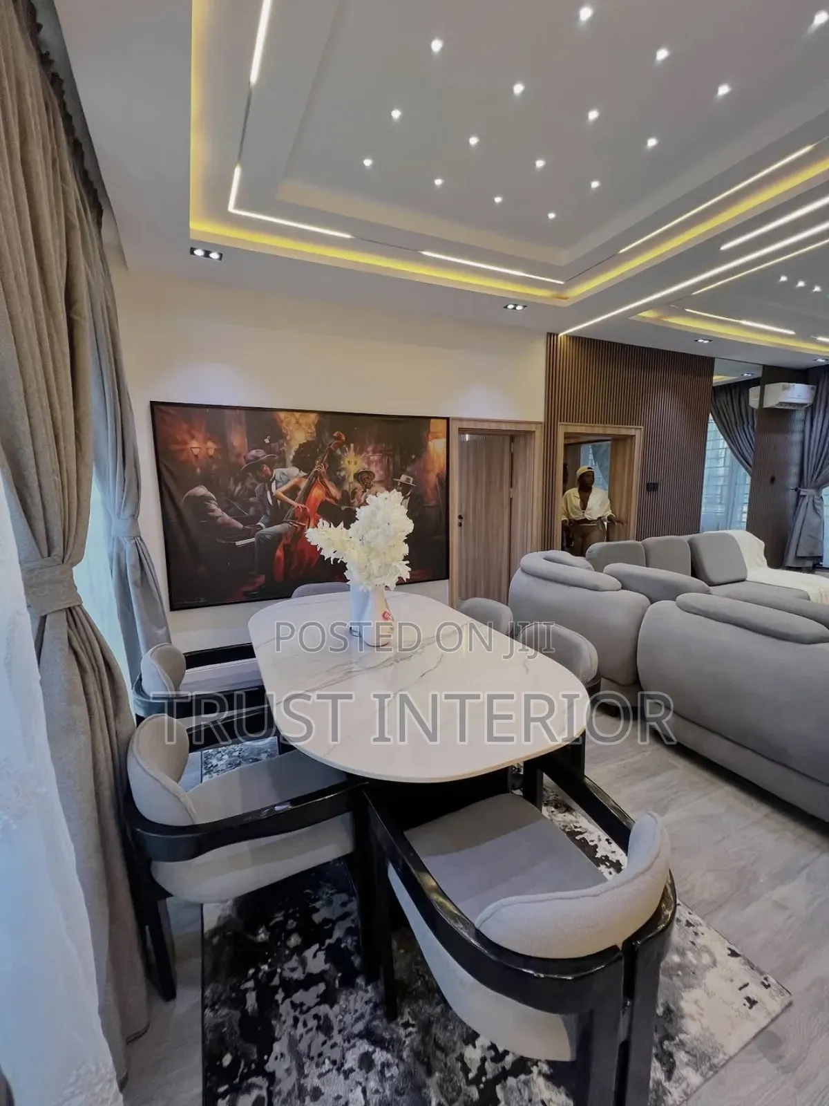 Classy Sitting Room Gypsum 23400