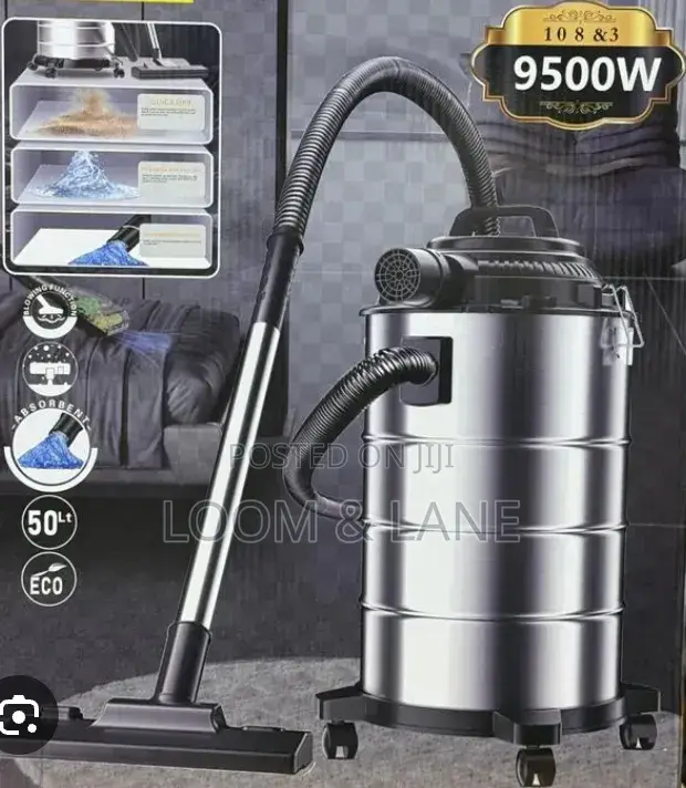 Silver Love Industrial Wet and Dry Vacuum Cleaner