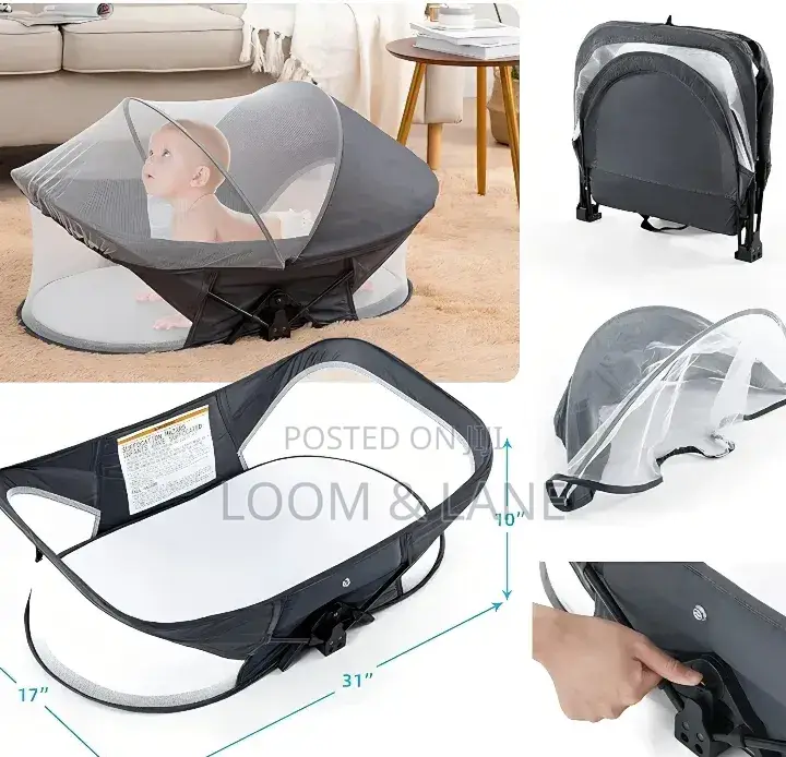 Portable, Foldable Baby Travel Bassinet or Crib
