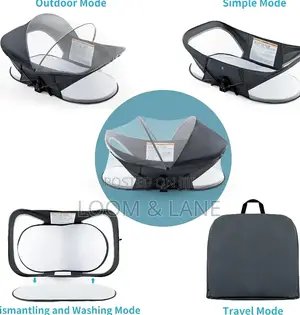 Portable, Foldable Baby Travel Bassinet or Crib