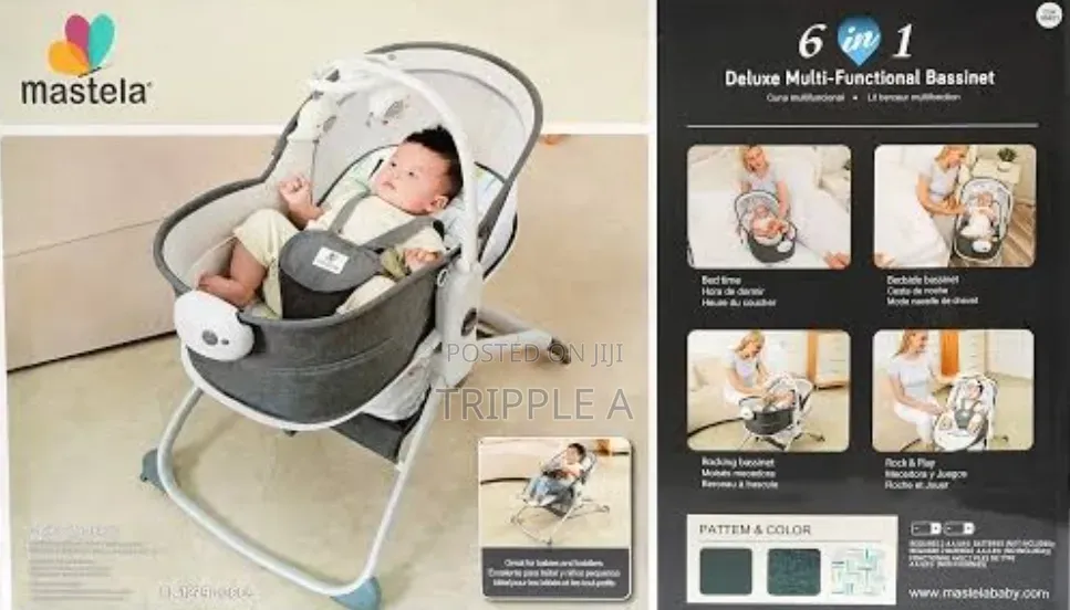 Mastela Deluxe Multifunctional Bassinet 6 in 1