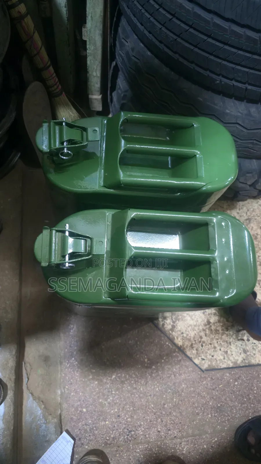 Original Jerican Metallic 20 Litres for Fuel
