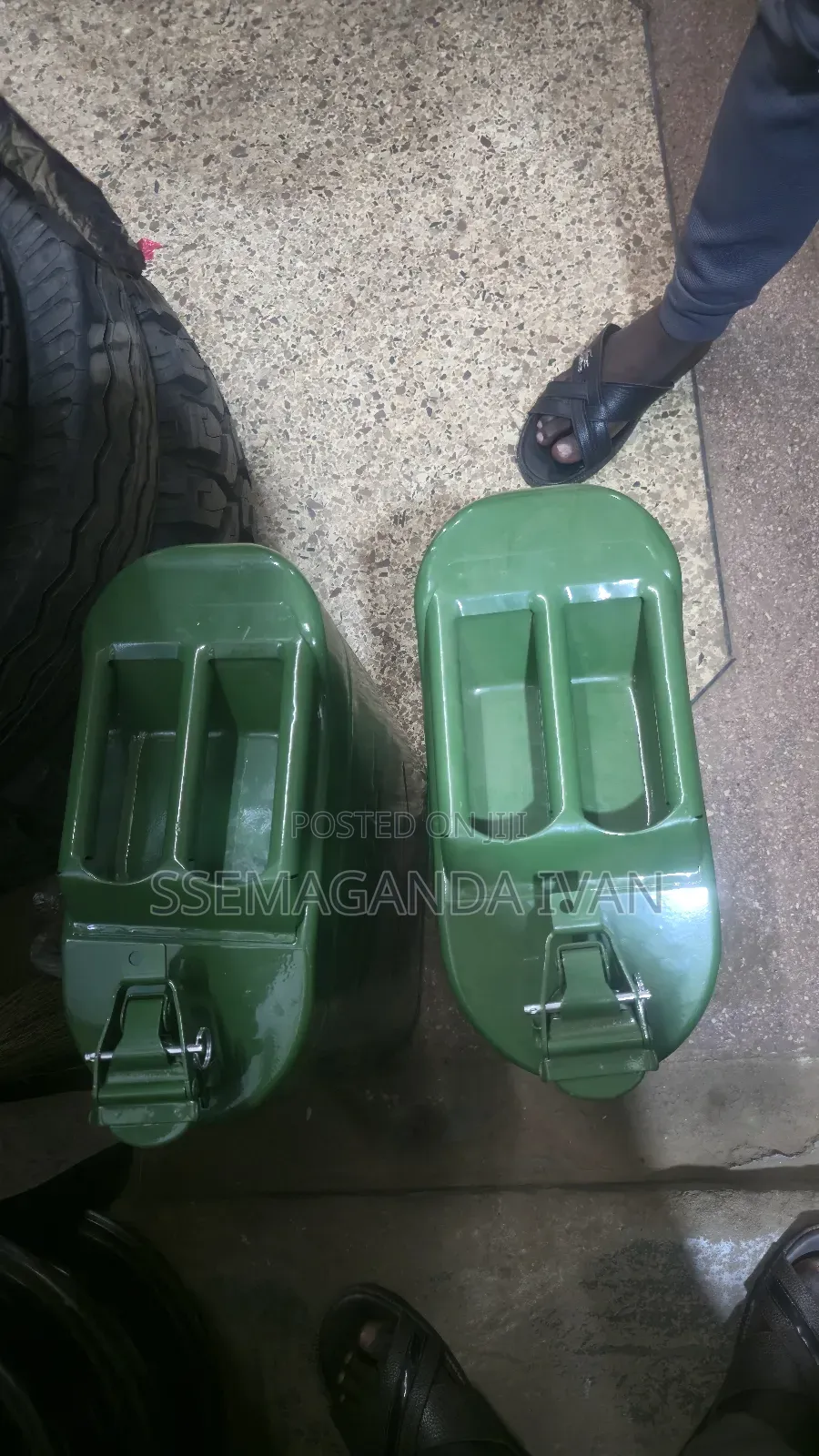 Original Jerican Metallic 20 Litres for Fuel