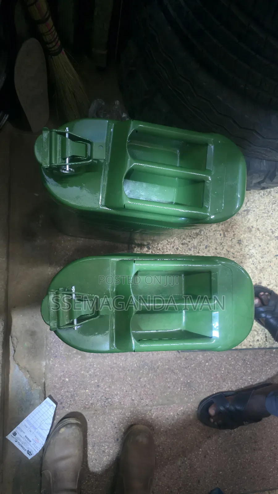 Original Jerican Metallic 20 Litres for Fuel