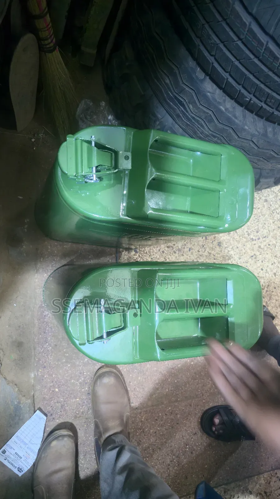 Original Jerican Metallic 20 Litres for Fuel