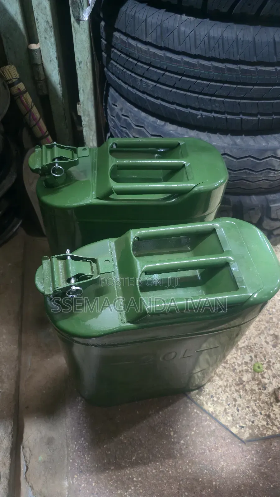 Original Jerican Metallic 20 Litres for Fuel