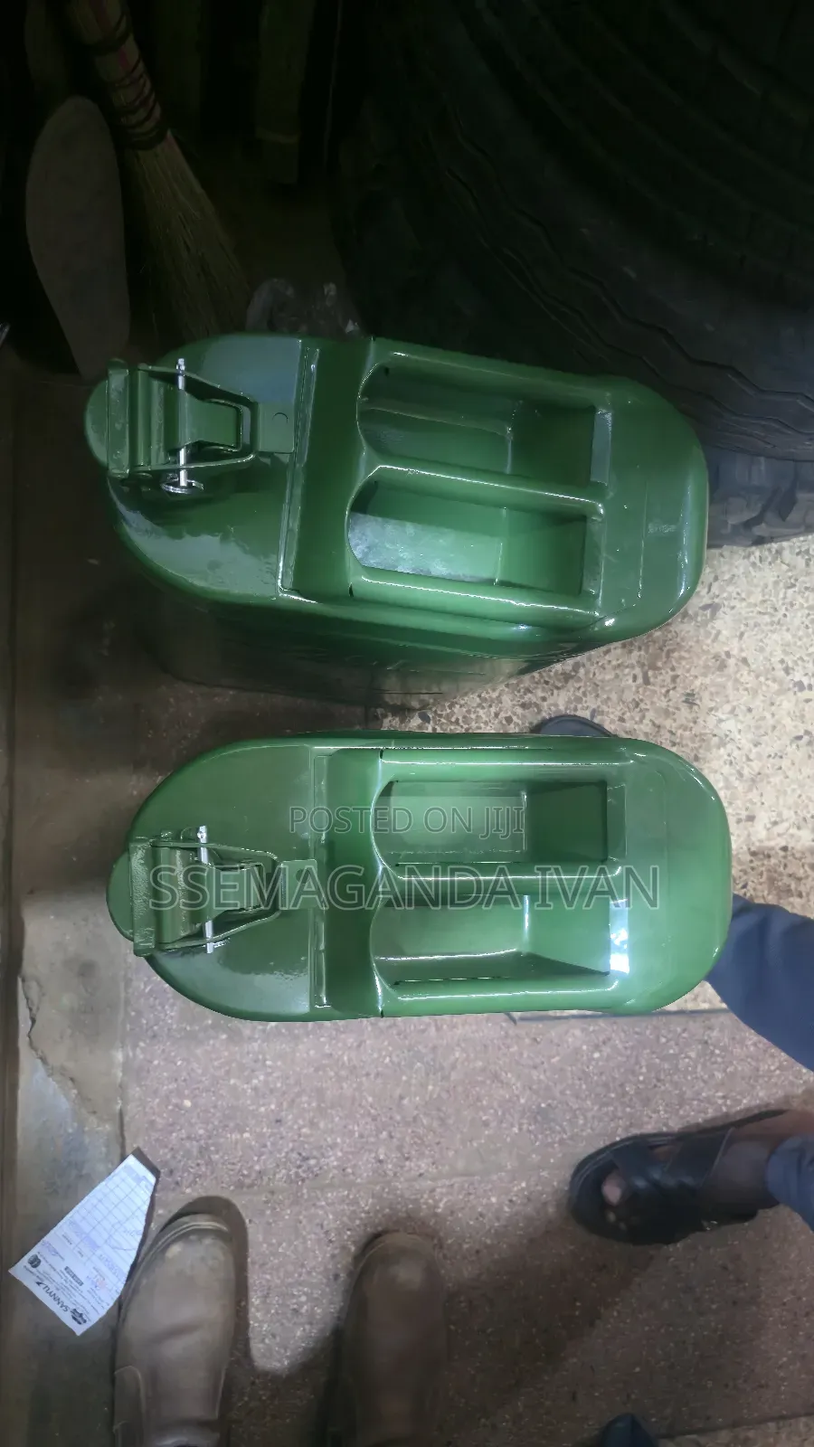 Original Jerican Metallic 20 Litres for Fuel