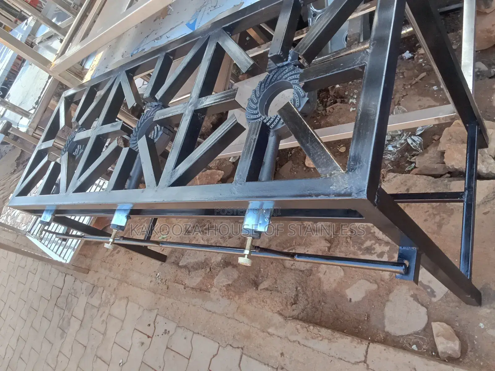 Commercial Gas Burner Triple