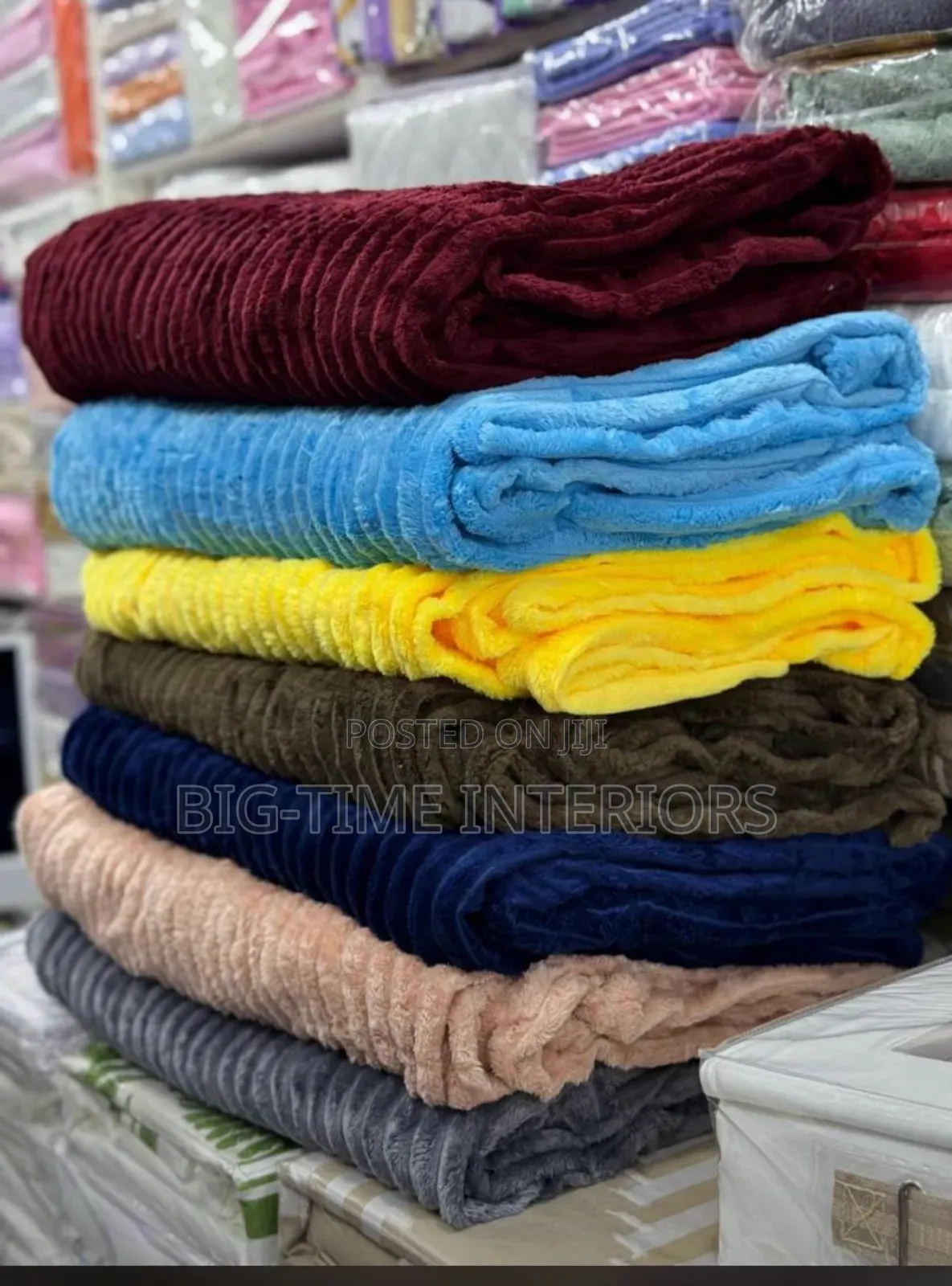Simple Plain Throw Blankets