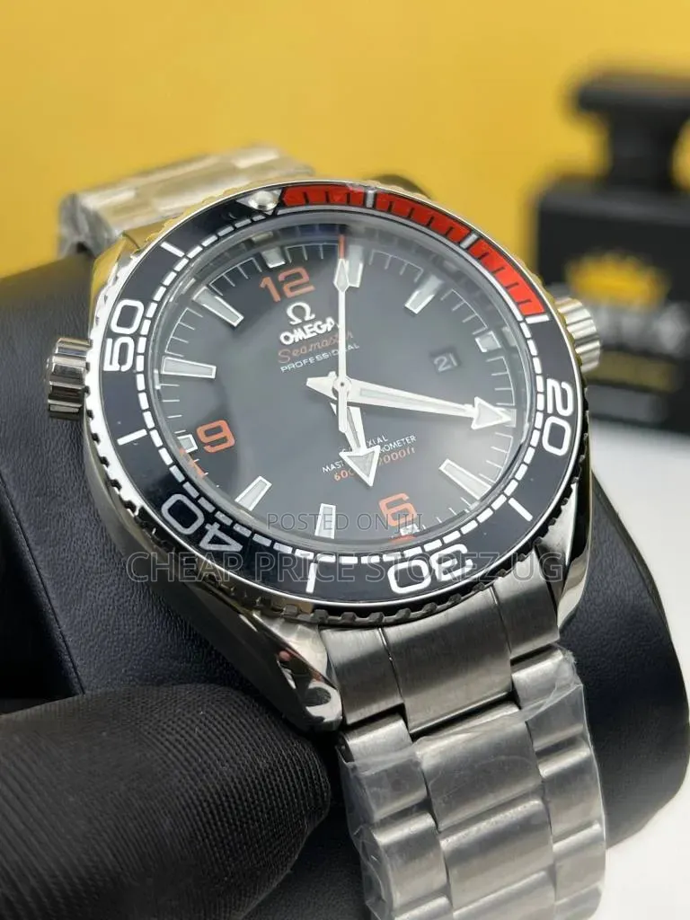 Omega Seamaster Planet Ocean 600m Black Dial 45.5 Mm