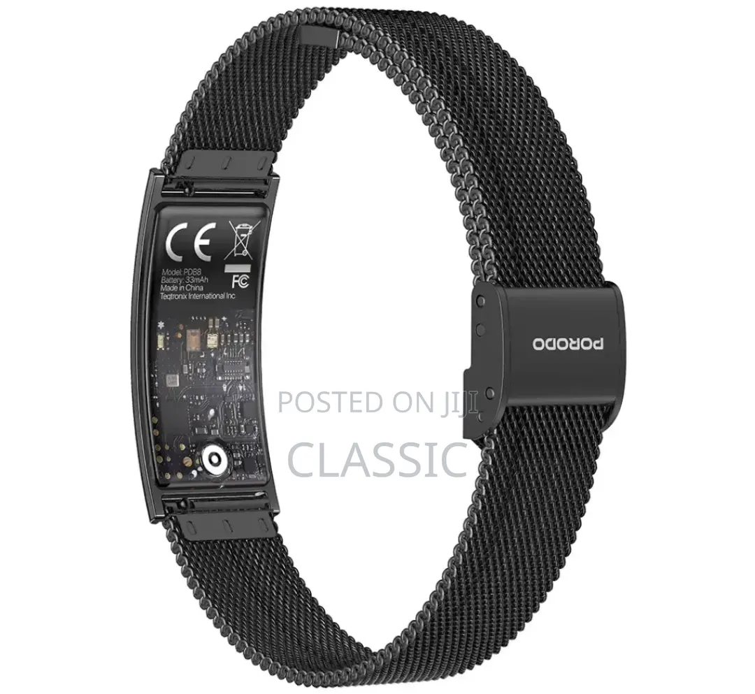 Porodo Trackfit Plus Smart Bracelet Fitness Tracker